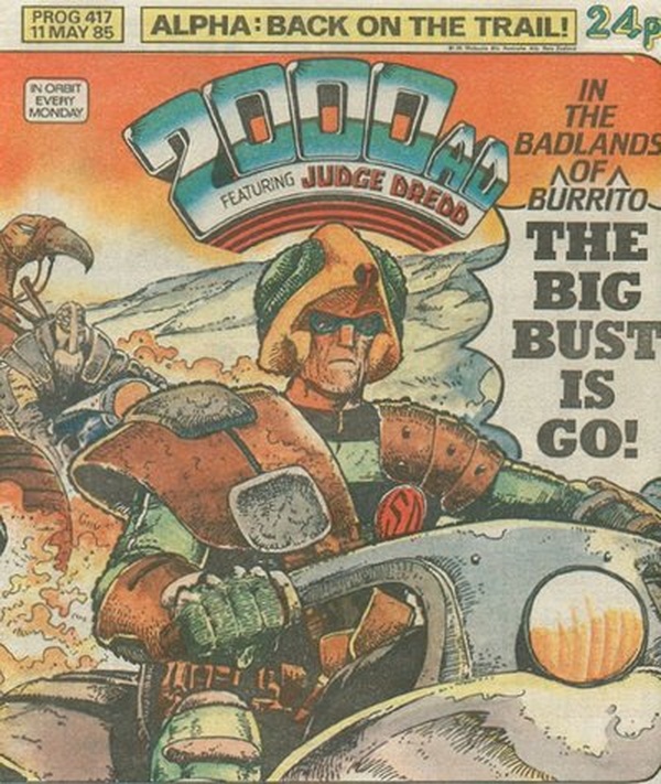 2000 AD #417 cover