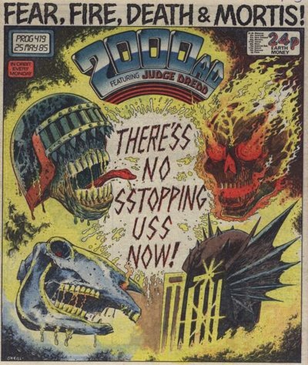 2000 AD #419 cover
