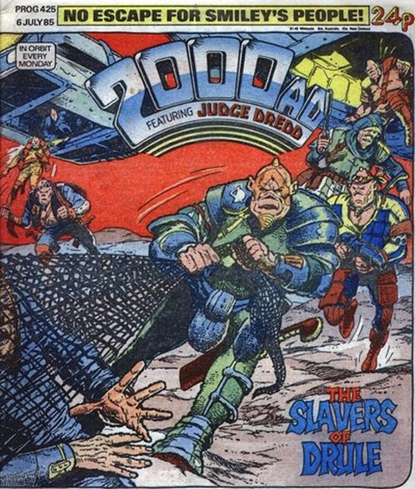 2000 AD #425 cover