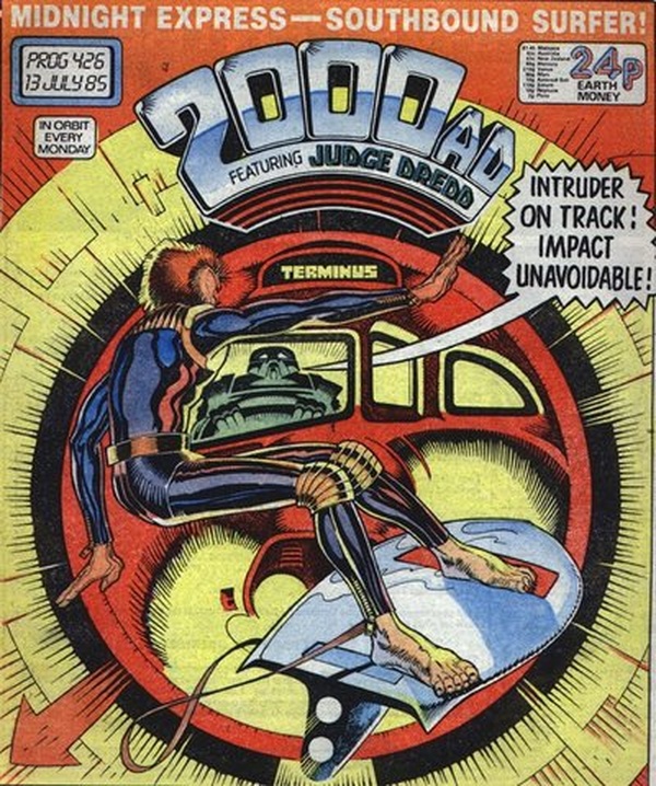 2000 AD #426 cover