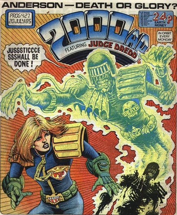 2000 AD #427 cover