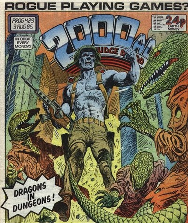 2000 AD #429 cover