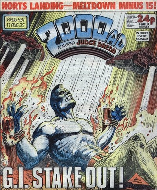 2000 AD #431 cover