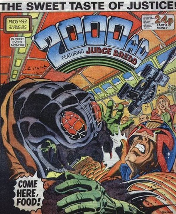 2000 AD #433 cover