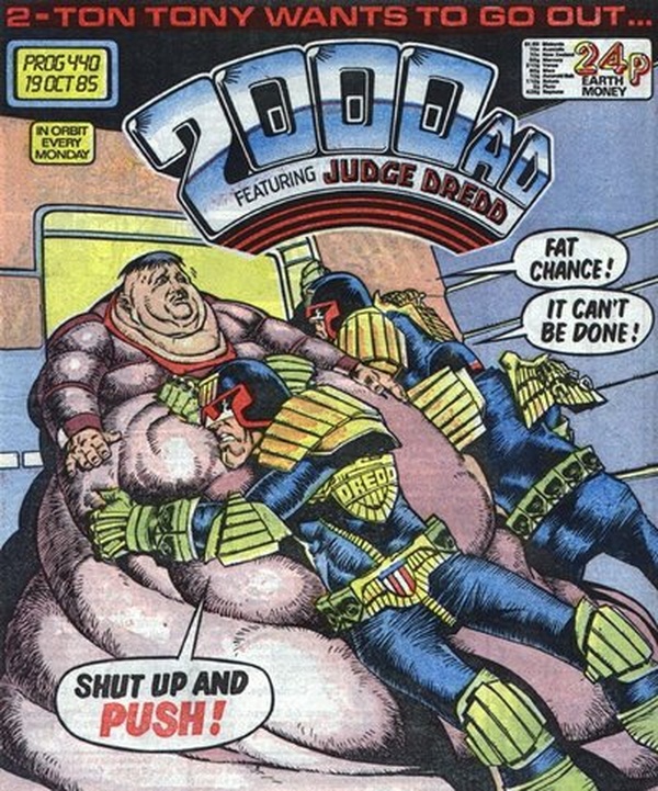 2000 AD #440 cover