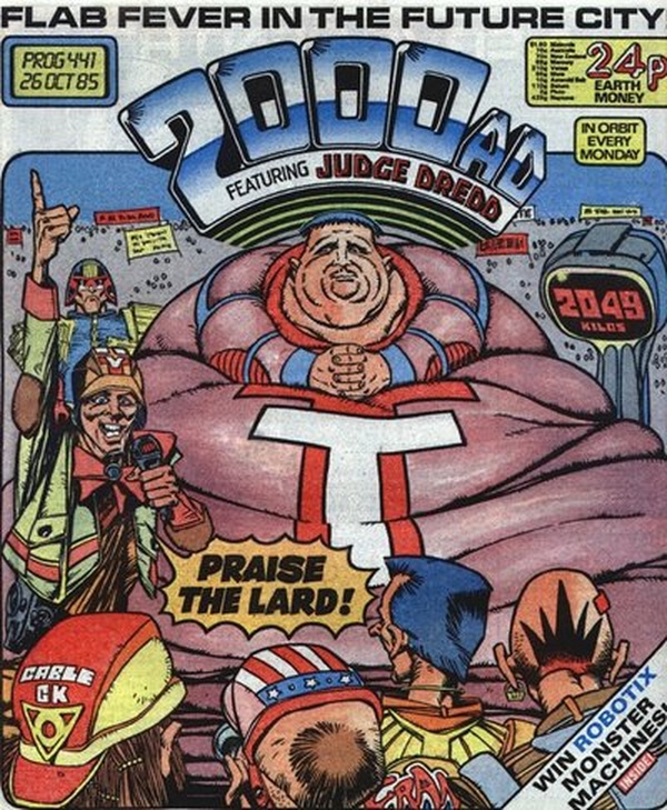 2000 AD #441 cover