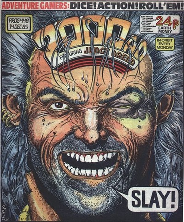 2000 AD #448 cover