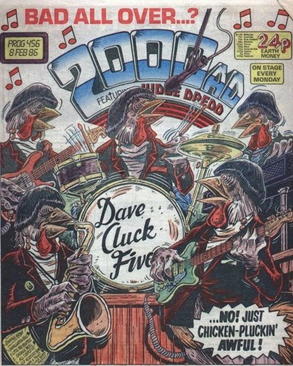 2000 AD #456 cover