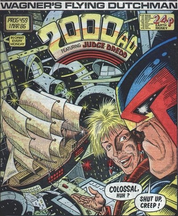 2000 AD #459 cover