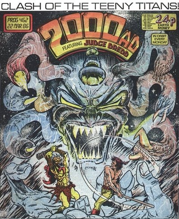 2000 AD #462 cover