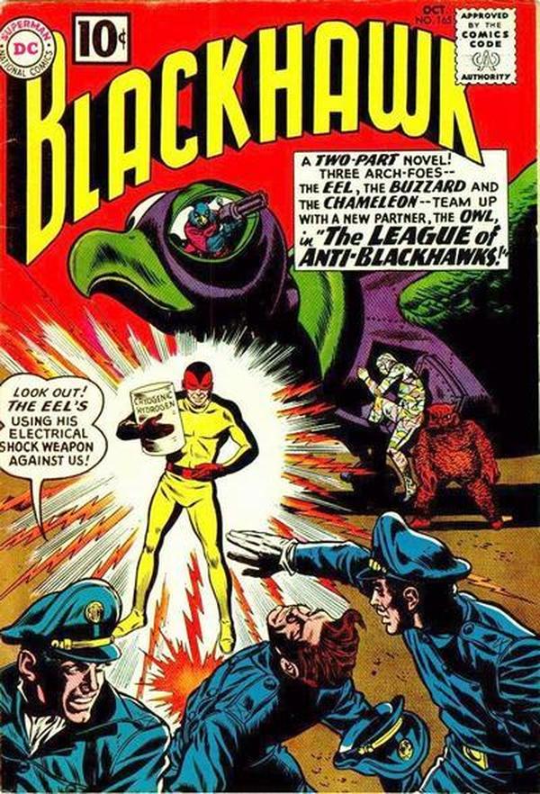 Blackhawk #165 cover