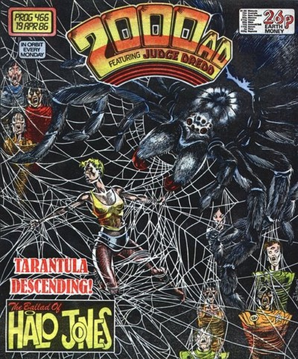 2000 AD #466 cover