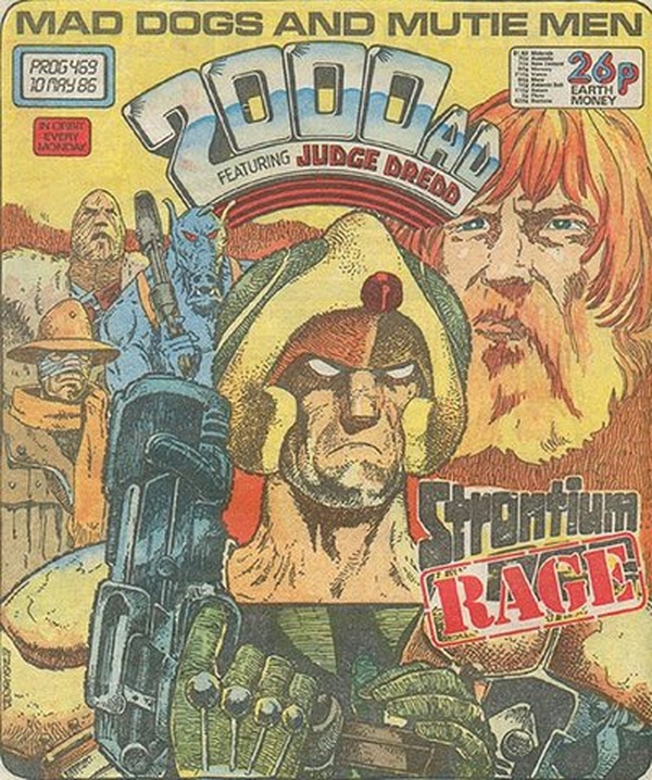2000 AD #469 cover