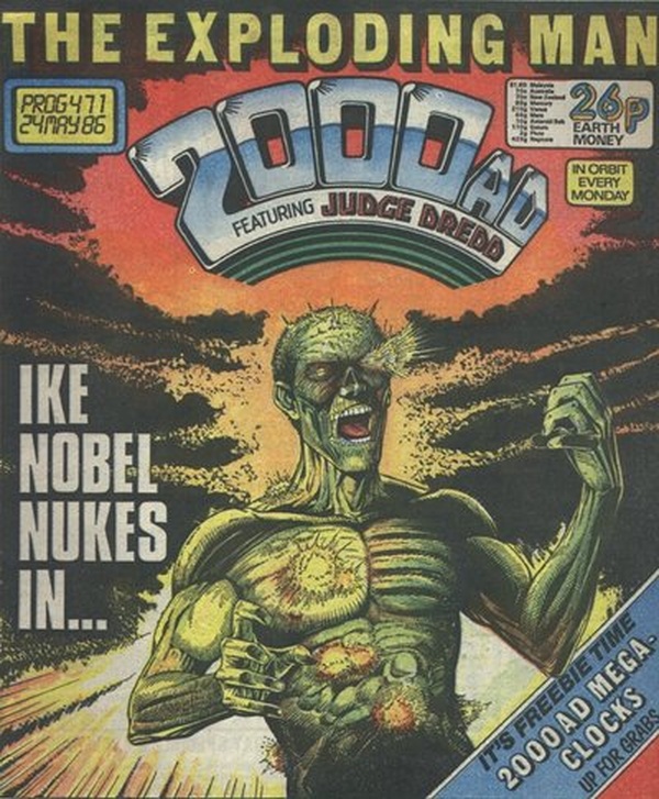 2000 AD #471 cover