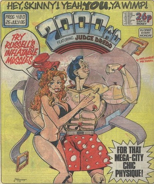 2000 AD #480 cover