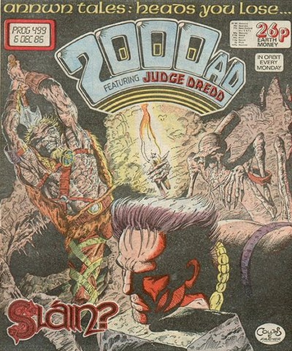 2000 AD #499 cover