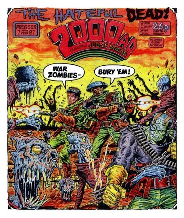 2000 AD #508 cover