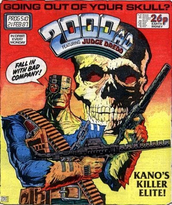 2000 AD #510 cover