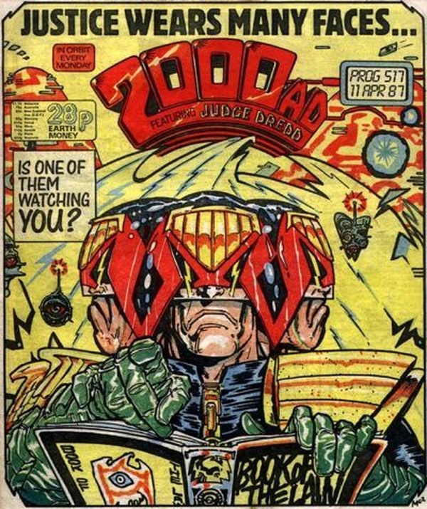 2000 AD #517 cover