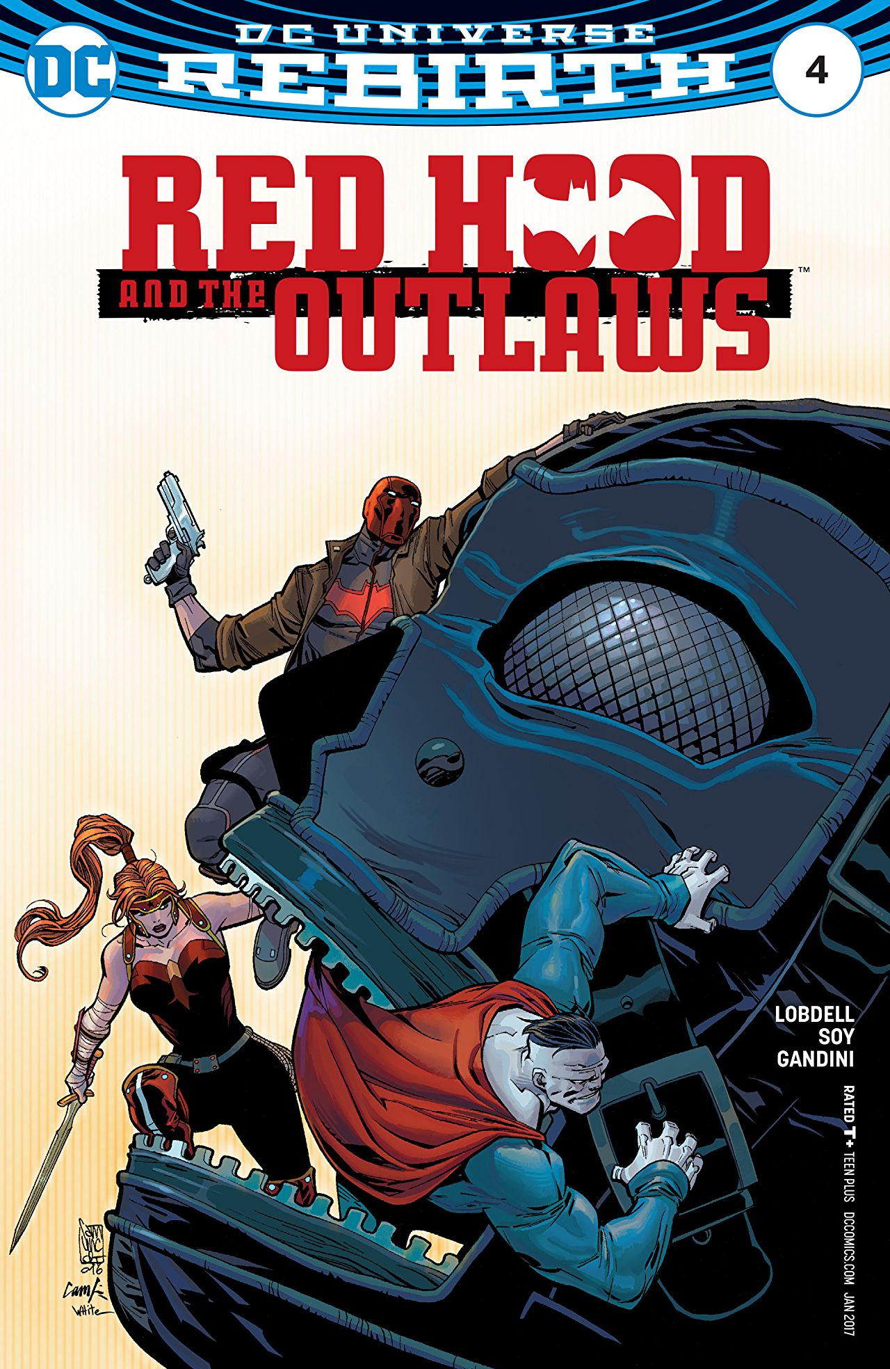 Red Hood and the Outlaws #4 cover