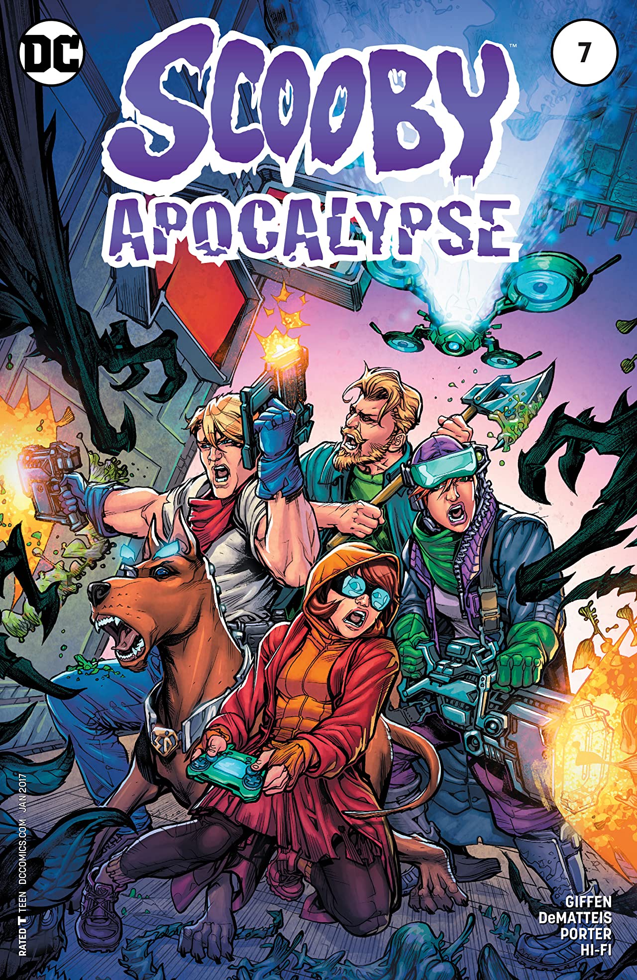 Scooby Apocalypse #7 cover