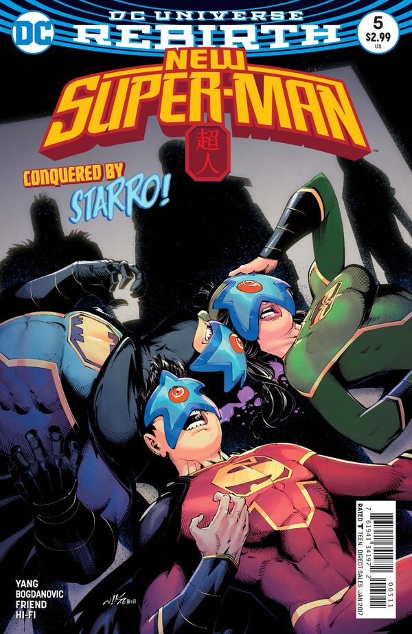 New Super-Man #5 cover