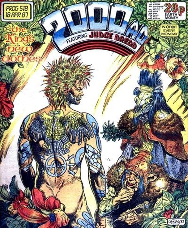 2000 AD #518 cover