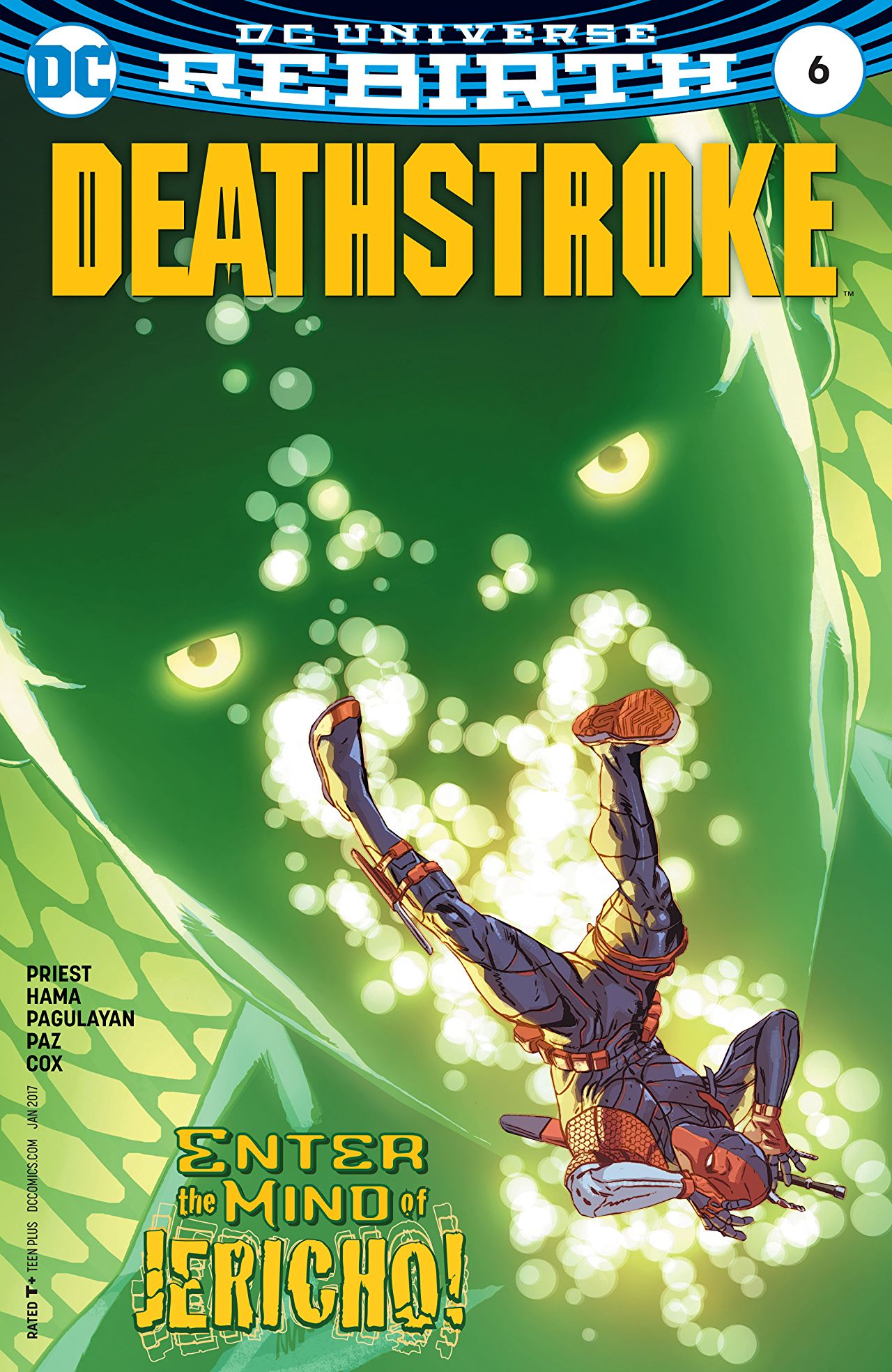 Deathstroke #6 cover