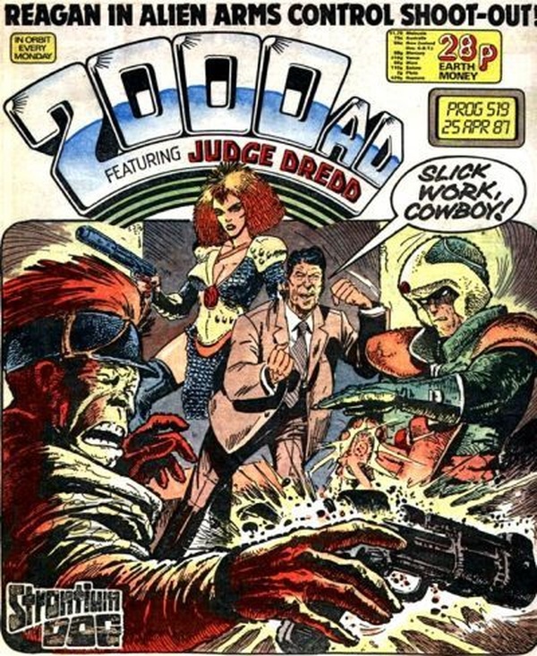 2000 AD #519 cover