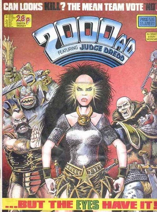 2000 AD #526 cover