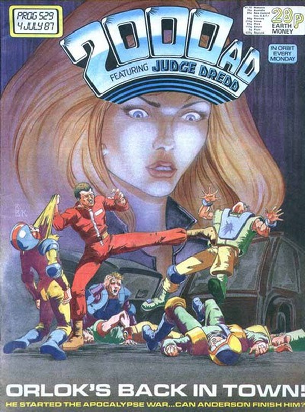 2000 AD #529 cover