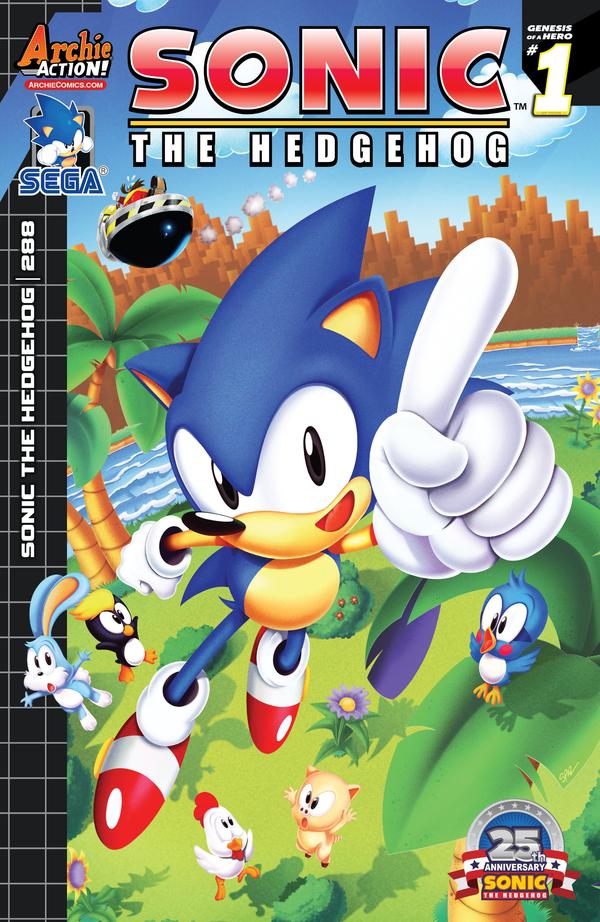 Sonic the Hedgehog #288 cover