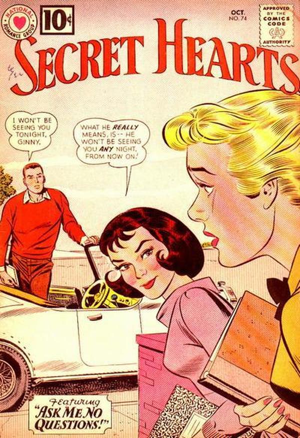 Secret Hearts #74 cover
