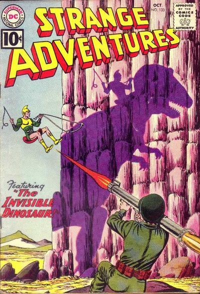 Strange Adventures #133 cover