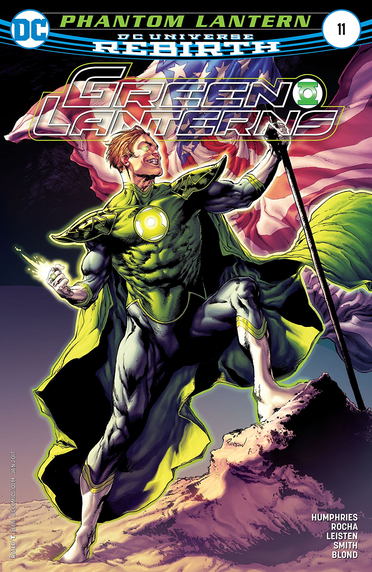 Green Lanterns #11 cover
