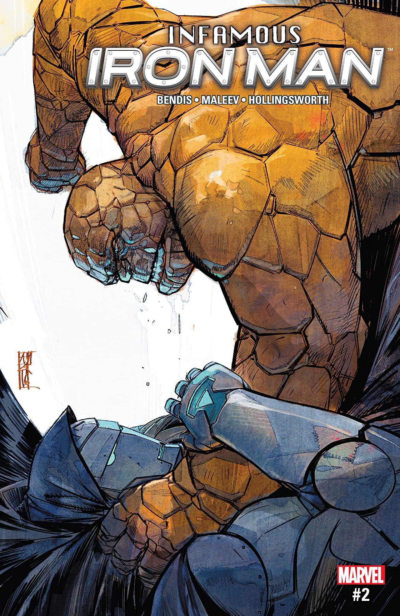 Infamous Iron Man #2 cover