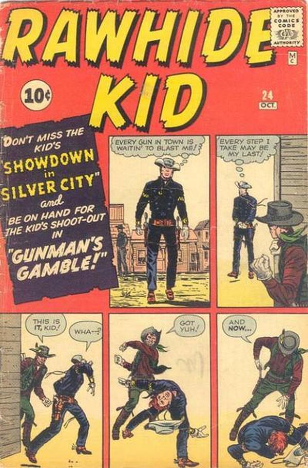 The Rawhide Kid #24 cover