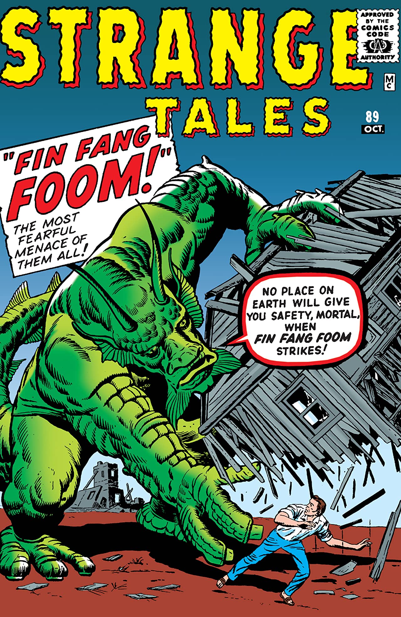 Strange Tales #89 cover
