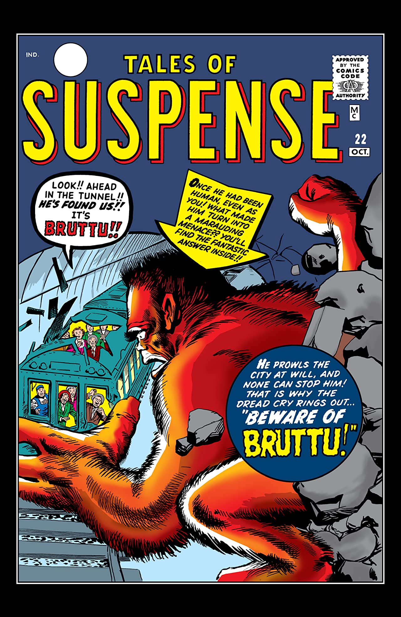 Tales of Suspense #22 cover
