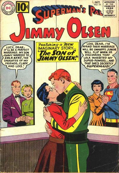Superman's Pal, Jimmy Olsen #56 cover