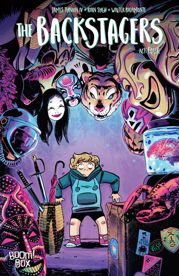 The Backstagers #4 cover
