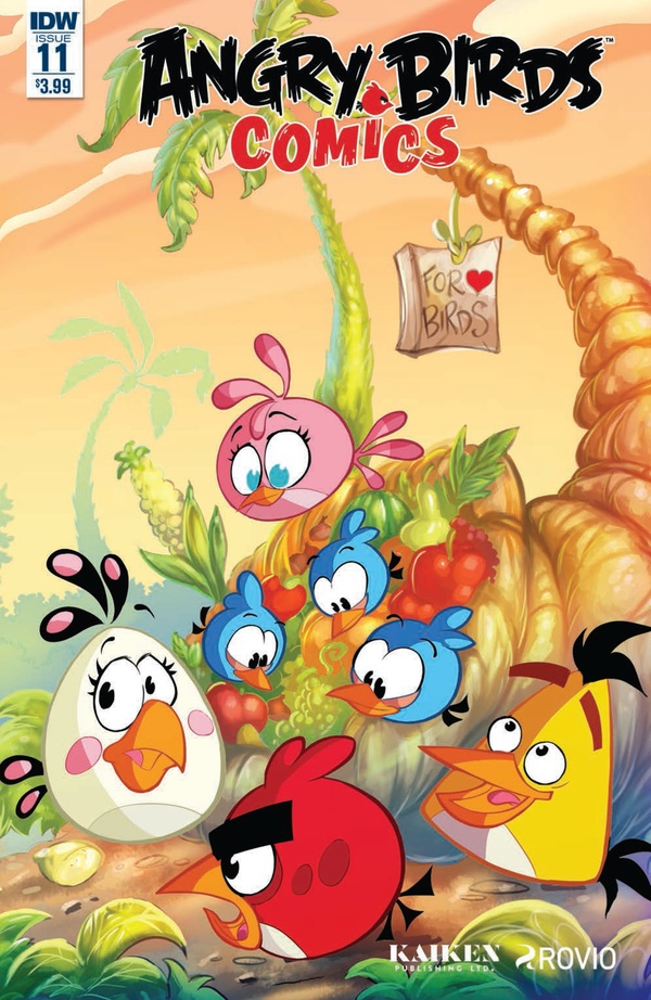 Angry Birds Comics #11 cover