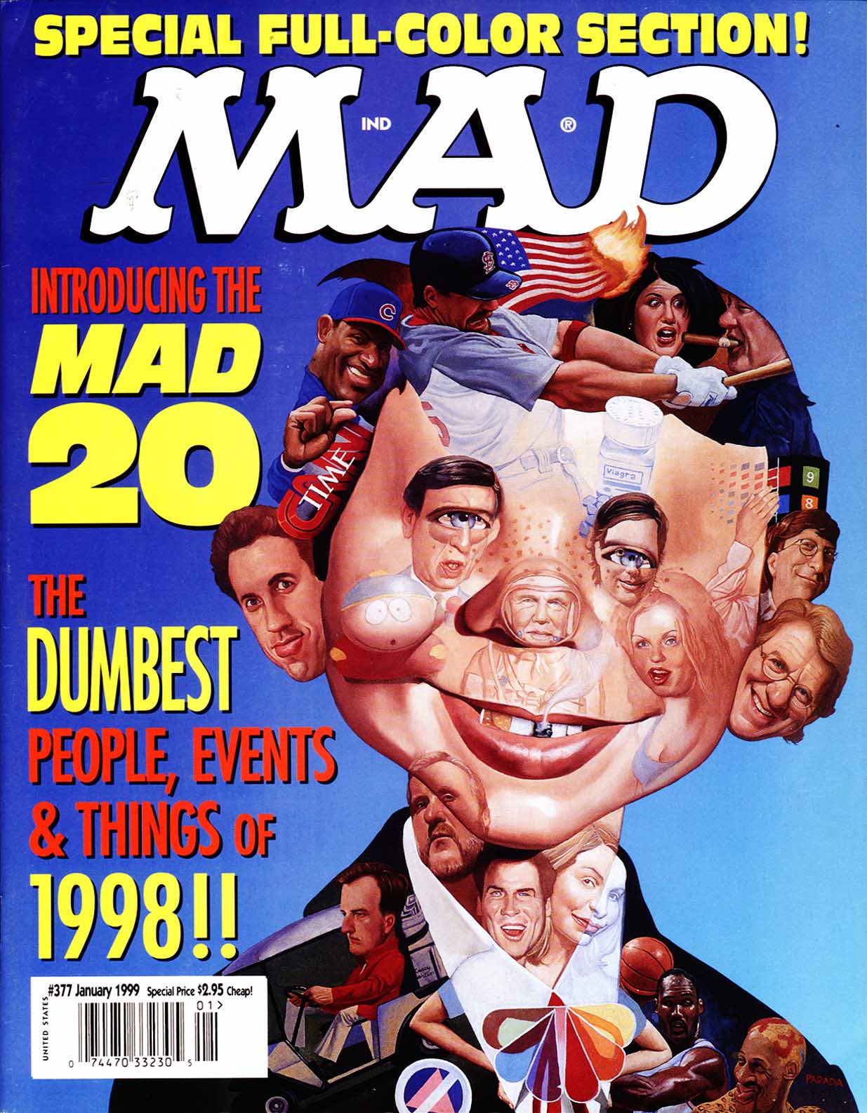 Mad #377 cover