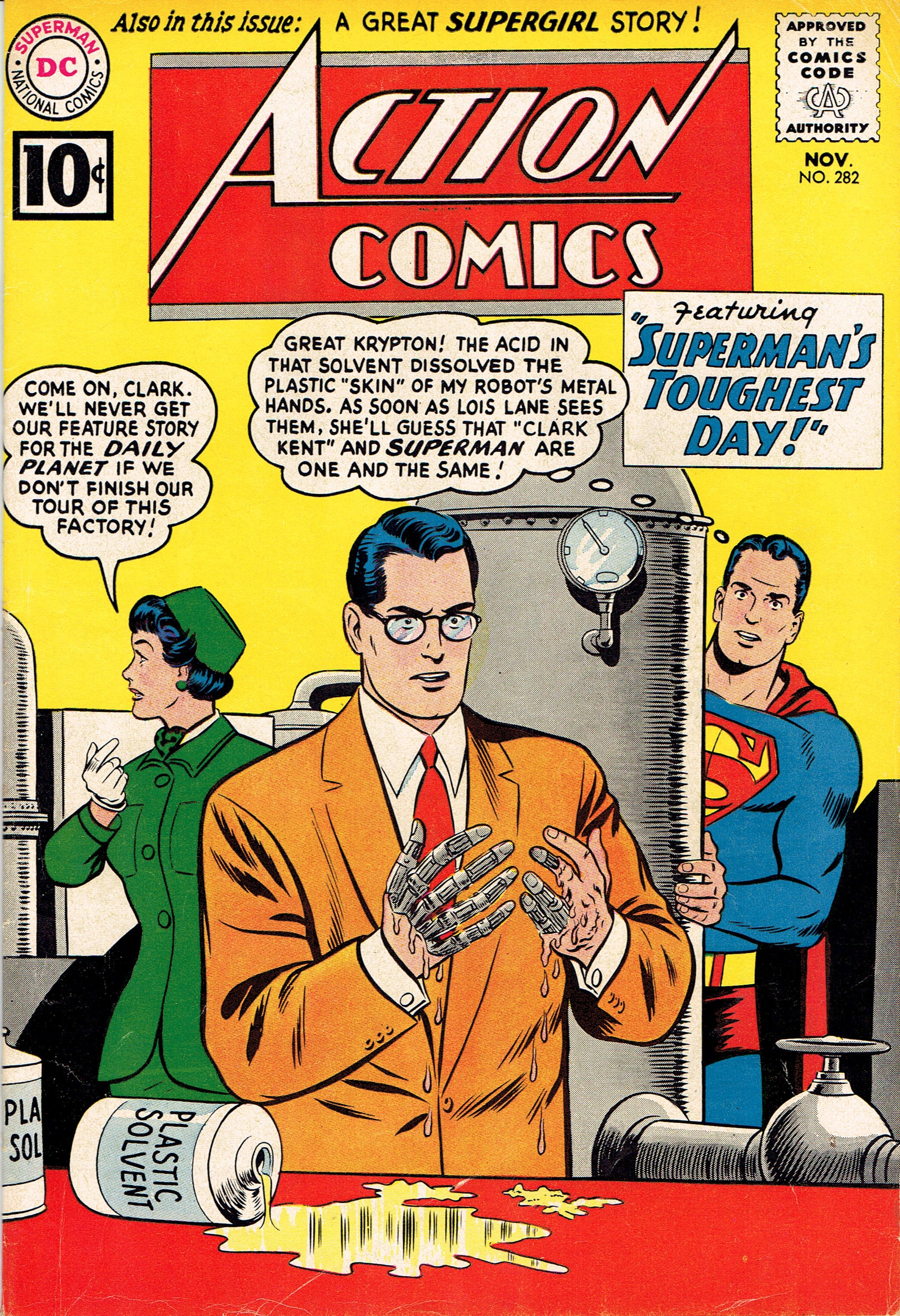 Action Comics #282 cover