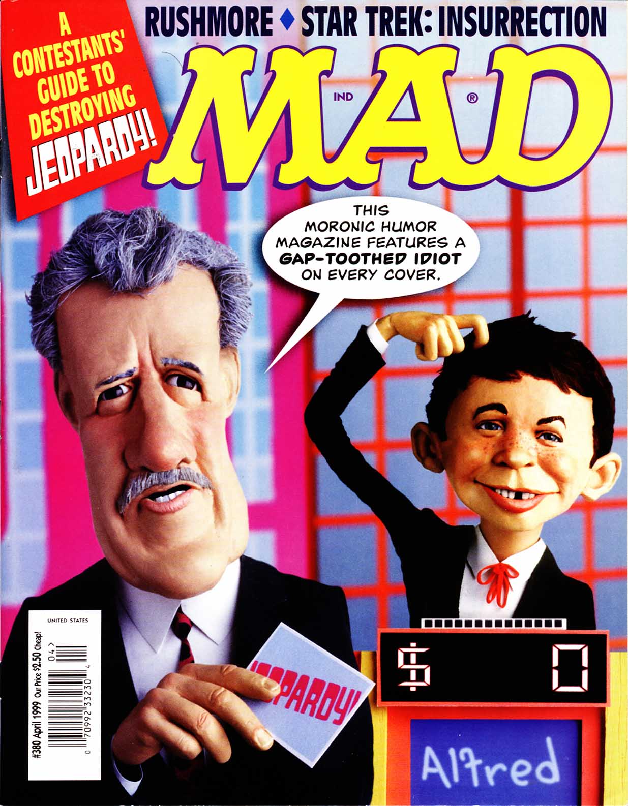 Mad #380 cover