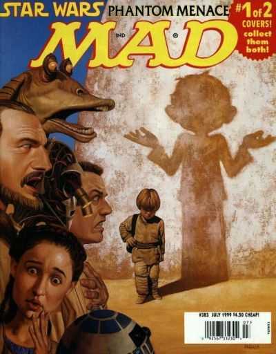Mad #383 cover