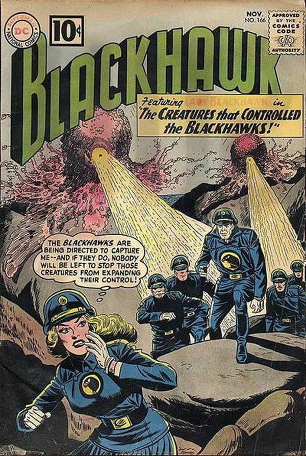 Blackhawk #166 cover