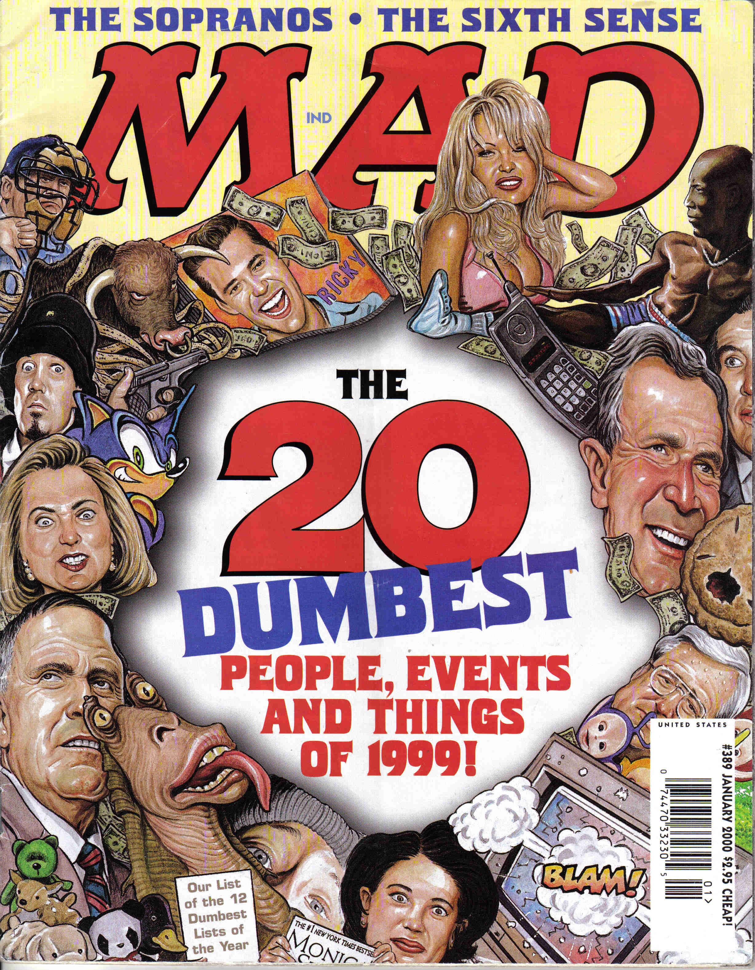 Mad #389 cover
