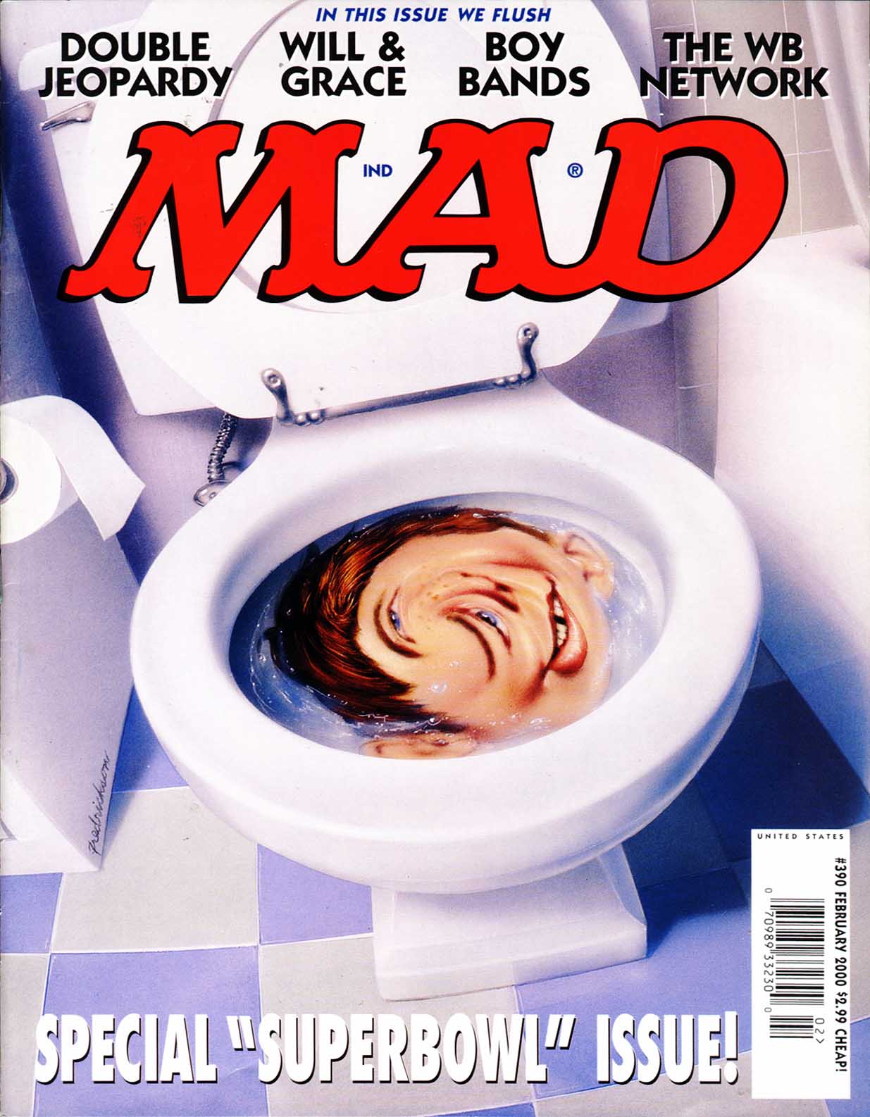 Mad #390 cover