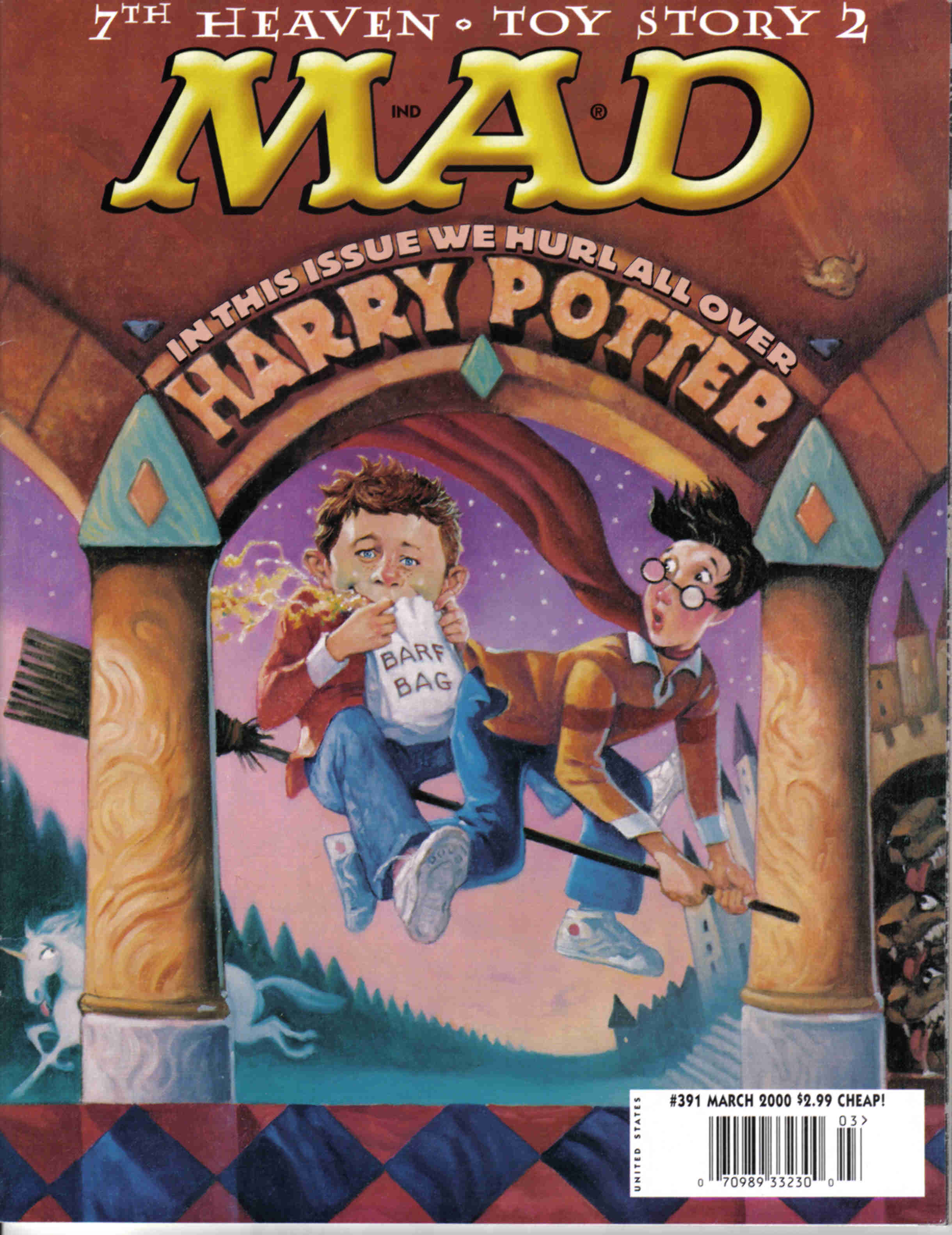 Mad #391 cover